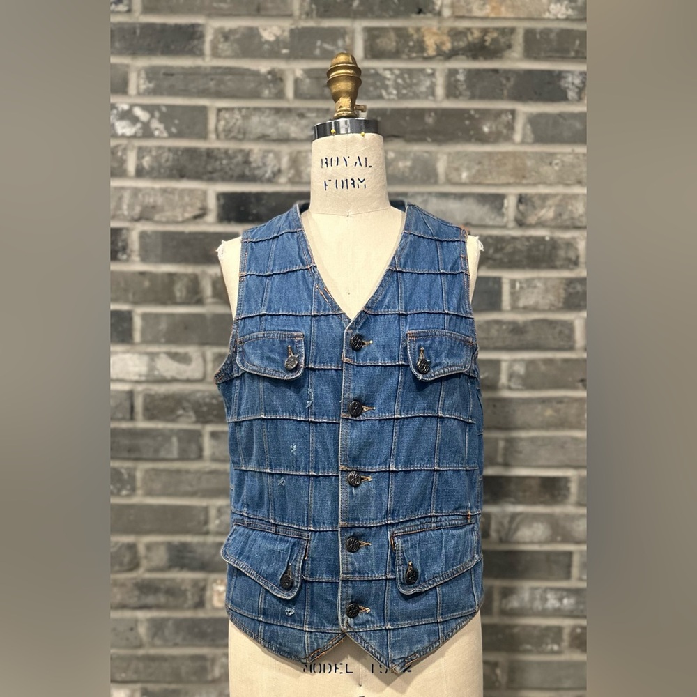 Vintage Jandy Jeans Denim Vest